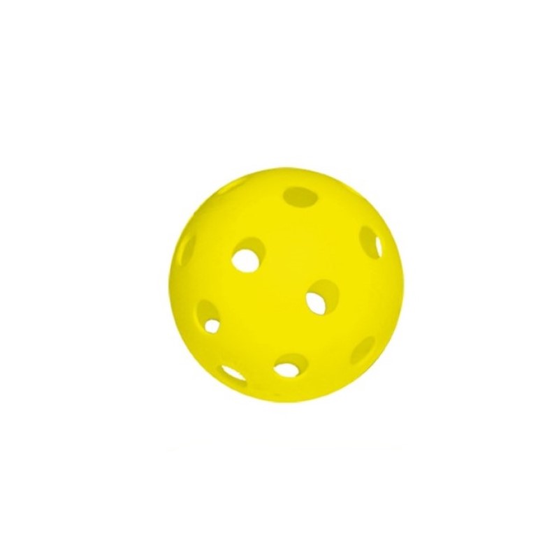 Мяч для флорбола жёлтый