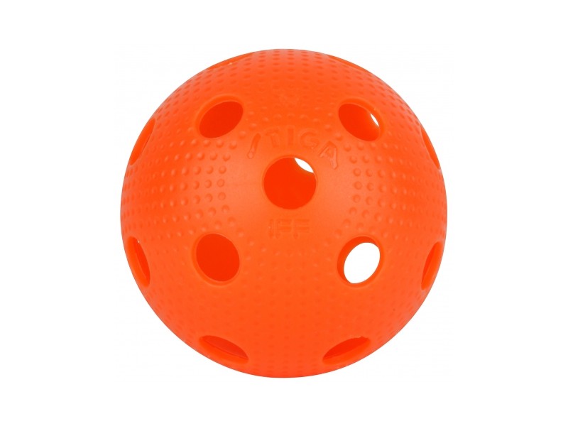 Мяч для флорбола оранжевый