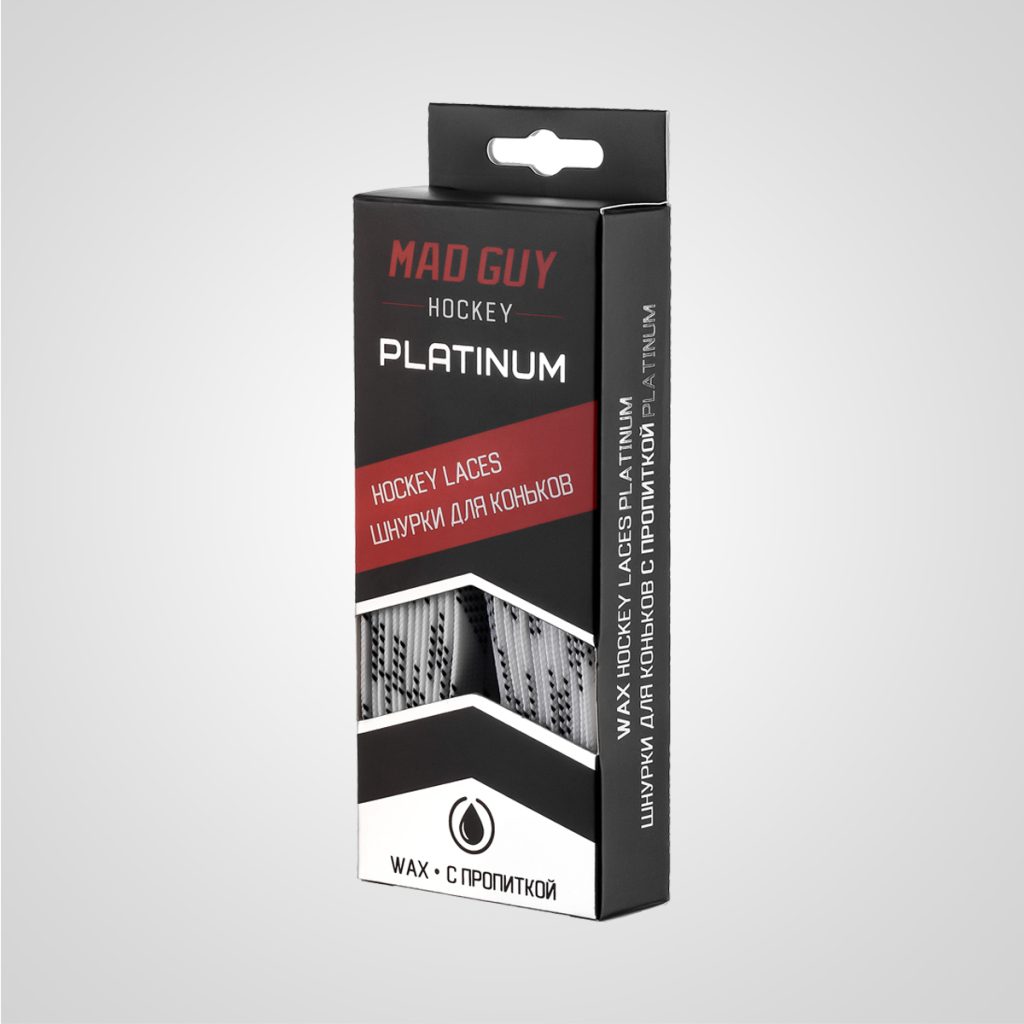 Шнурки MAD GUY PLATINUM белые